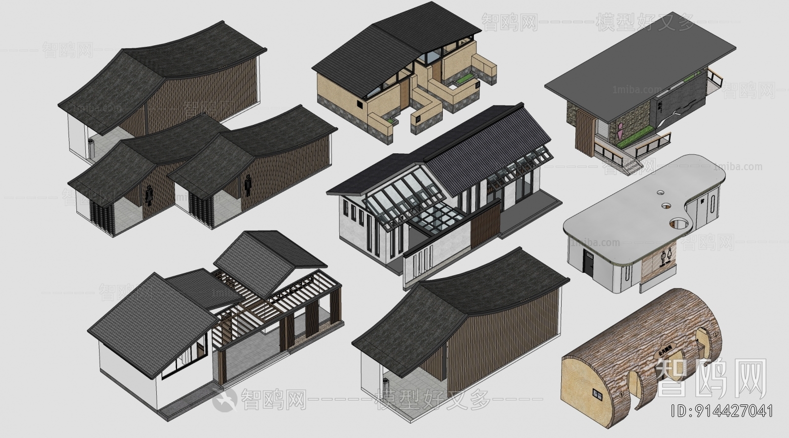 New Chinese Style Public Building