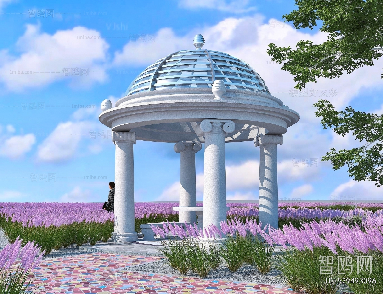 Simple European Style Pavilion