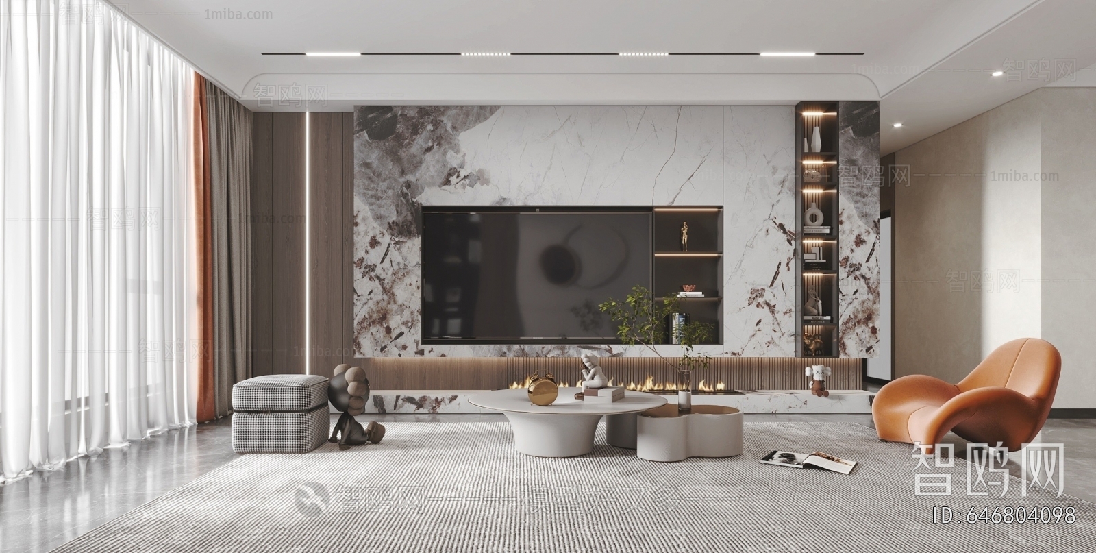 Modern A Living Room