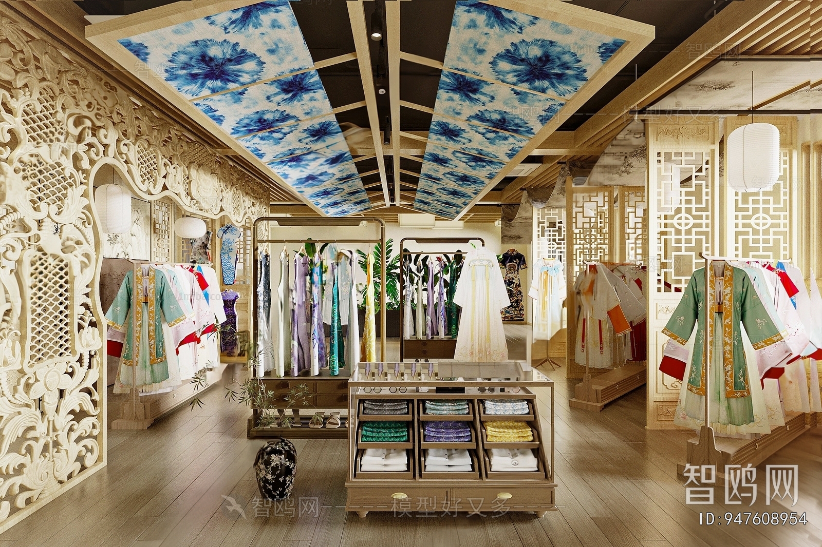 Chinese Style Clothing Store