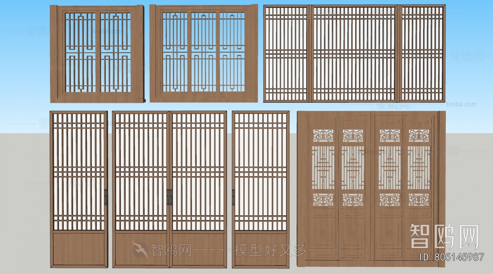 New Chinese Style Door