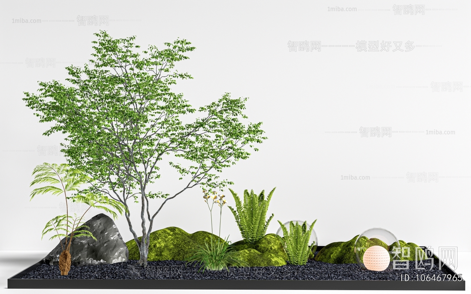 现代景观植物小品