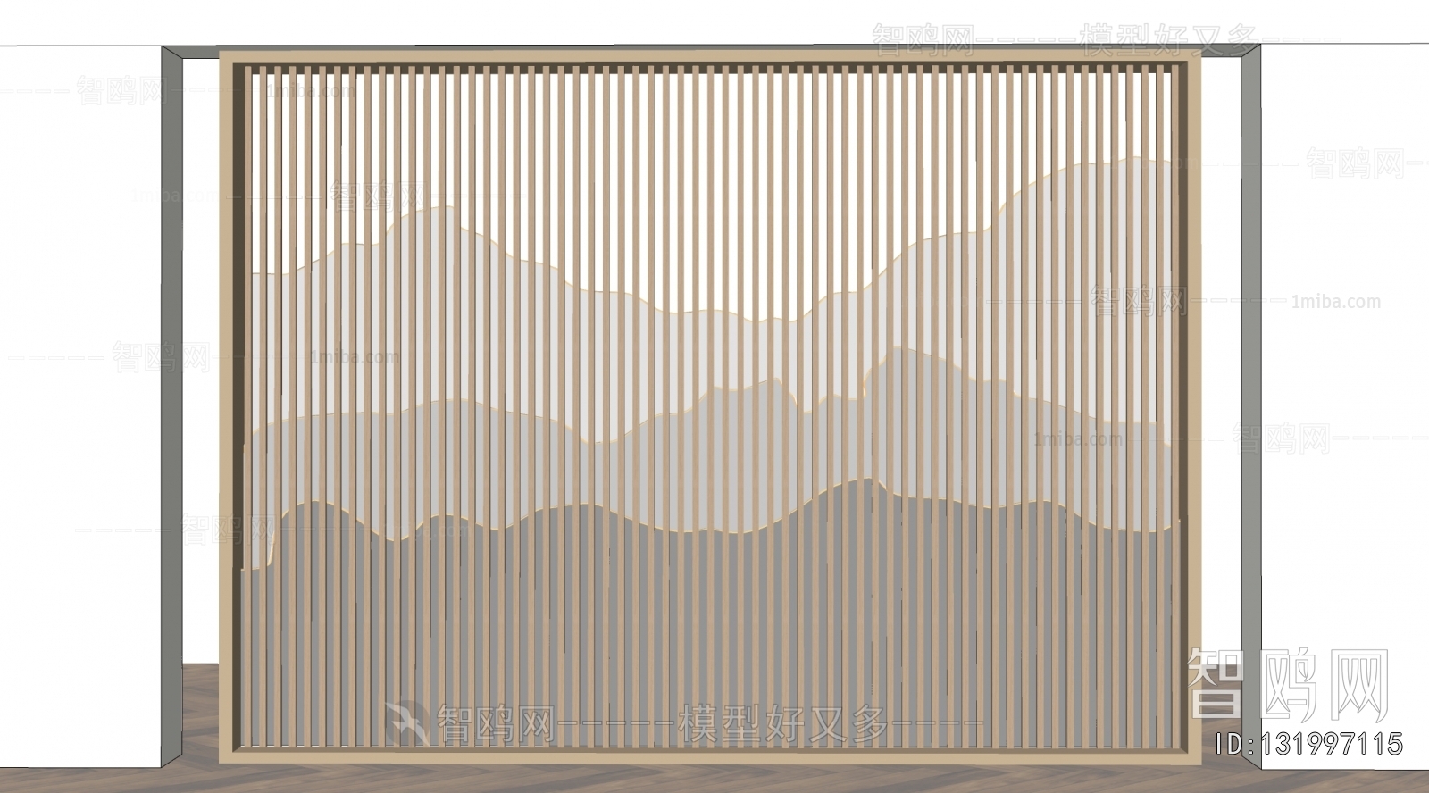 New Chinese Style TV Wall