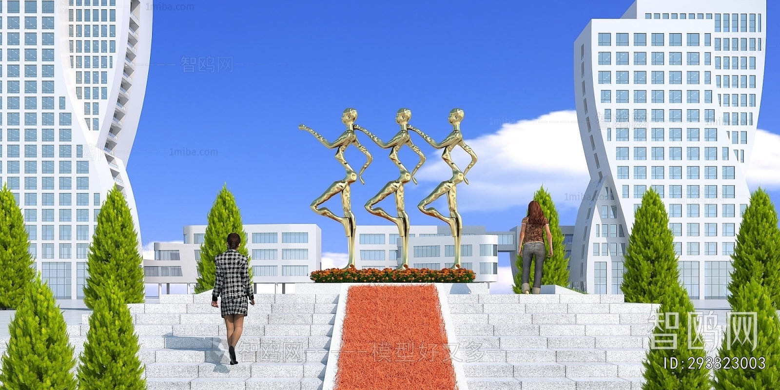 Modern Sculpture Sketch