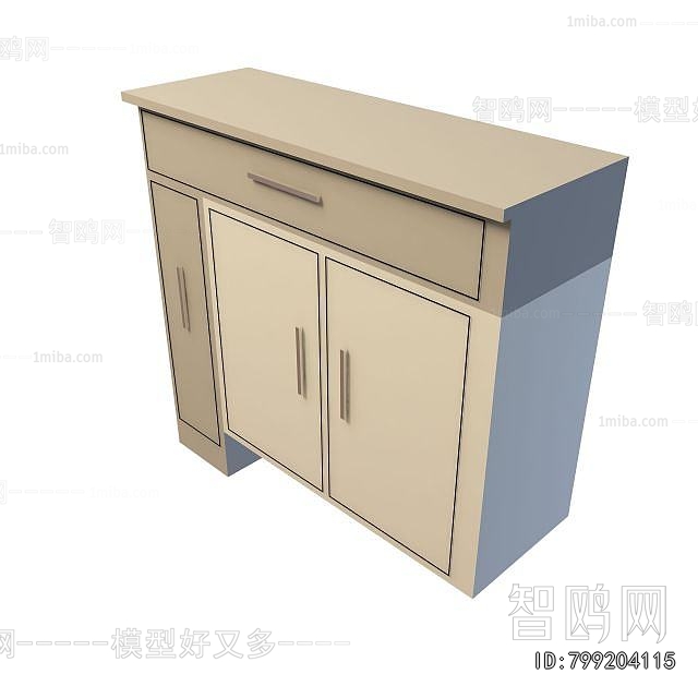 New Chinese Style Side Cabinet