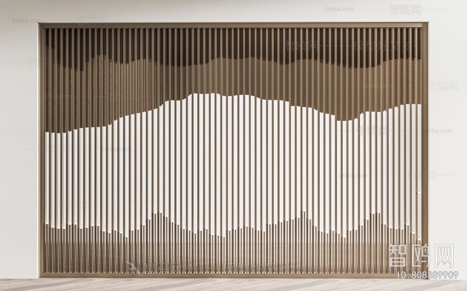 New Chinese Style TV Wall