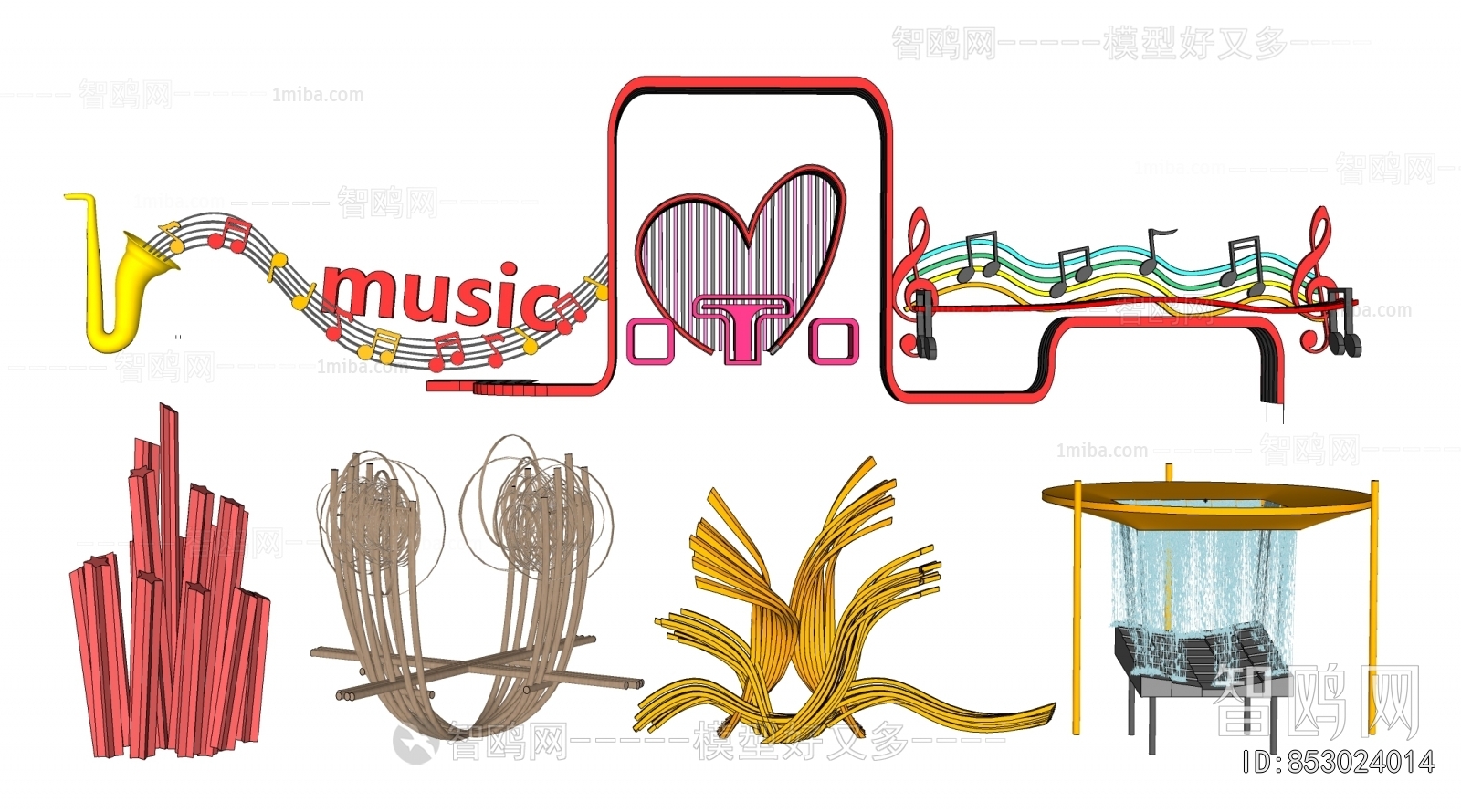 Modern Sculpture Sketch