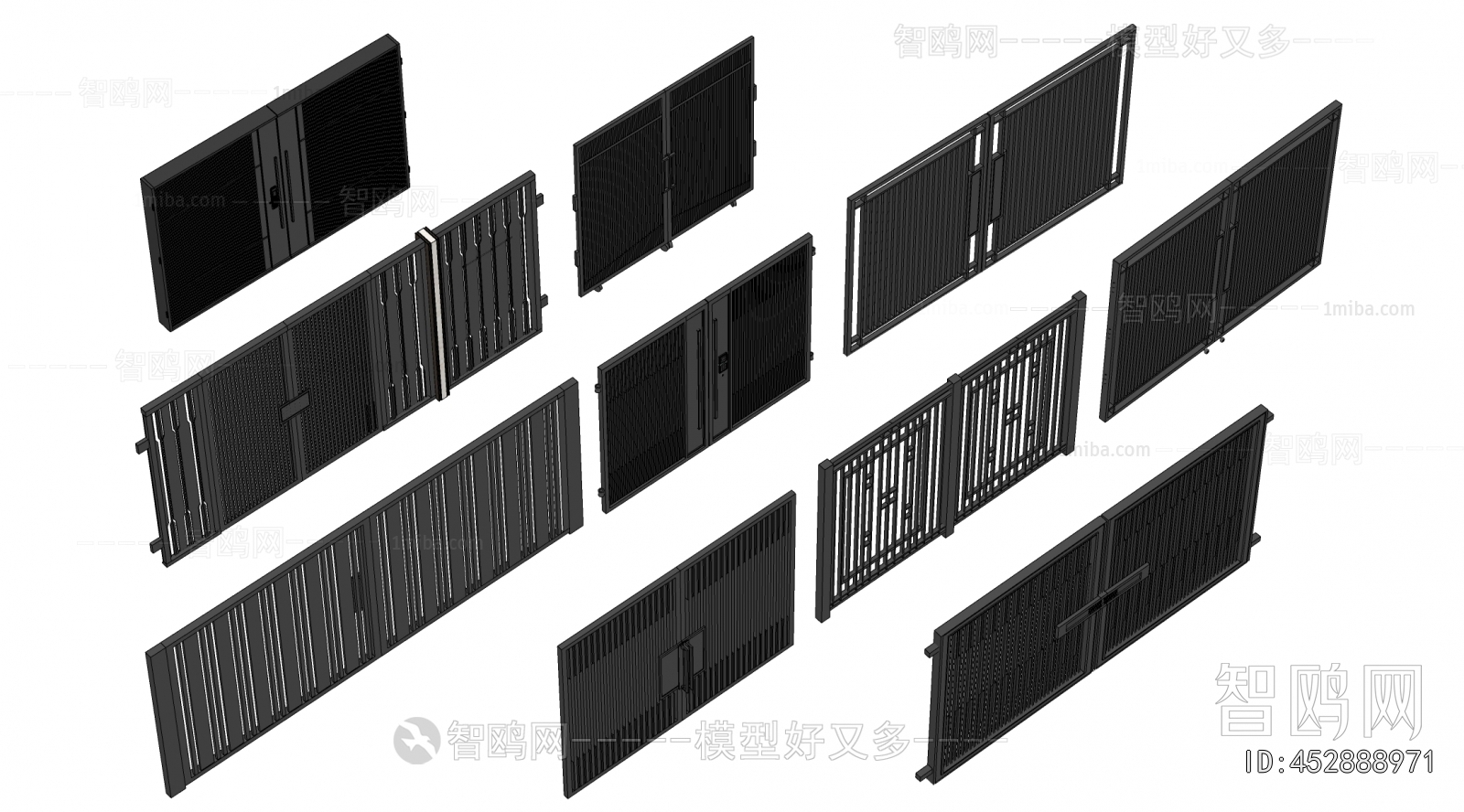 New Chinese Style Gate