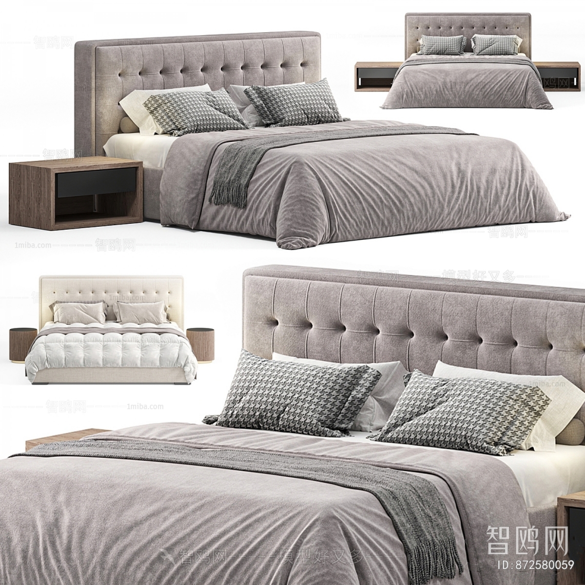 Modern Double Bed