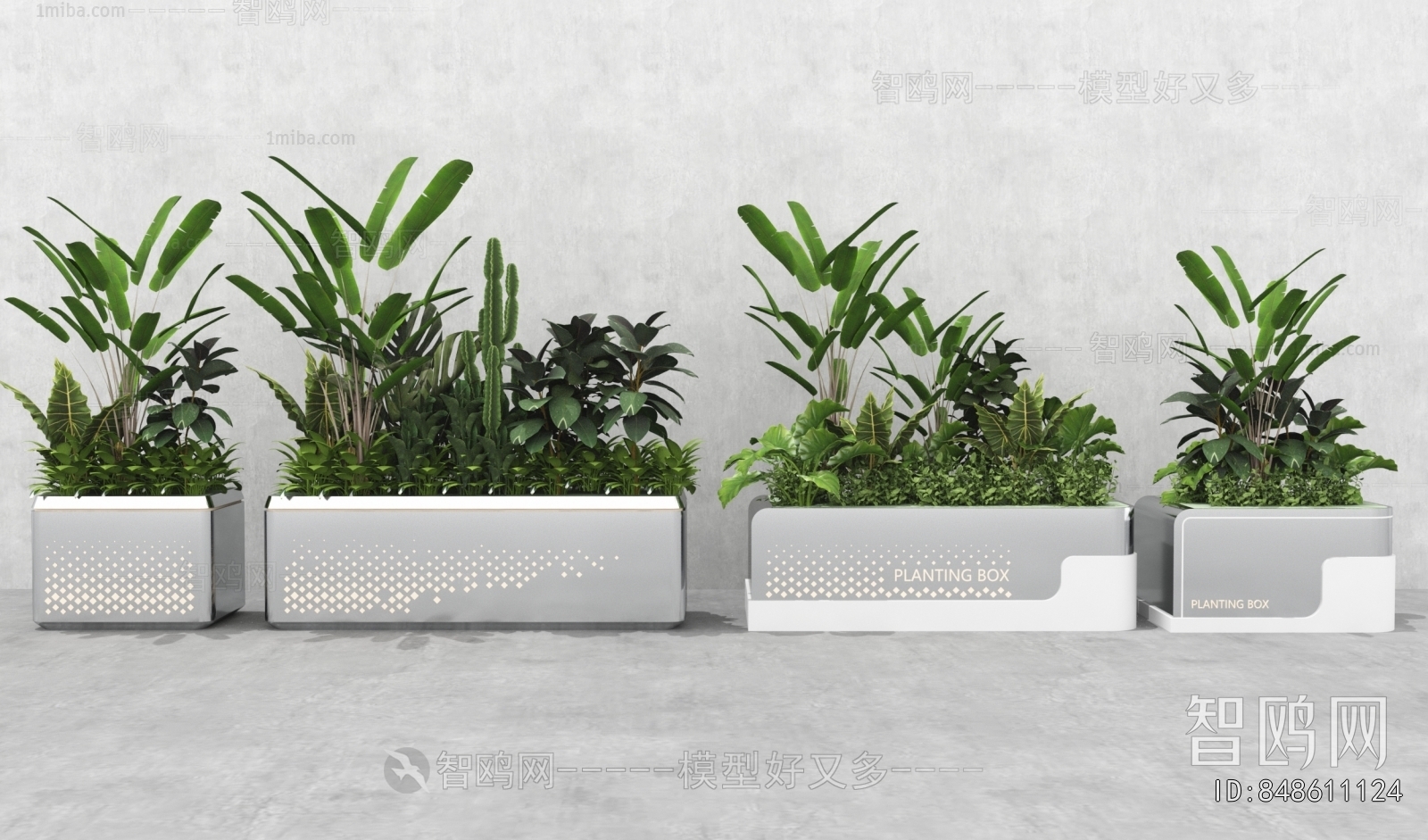 Modern Flower Bed, Flower Bowl, Flower Box