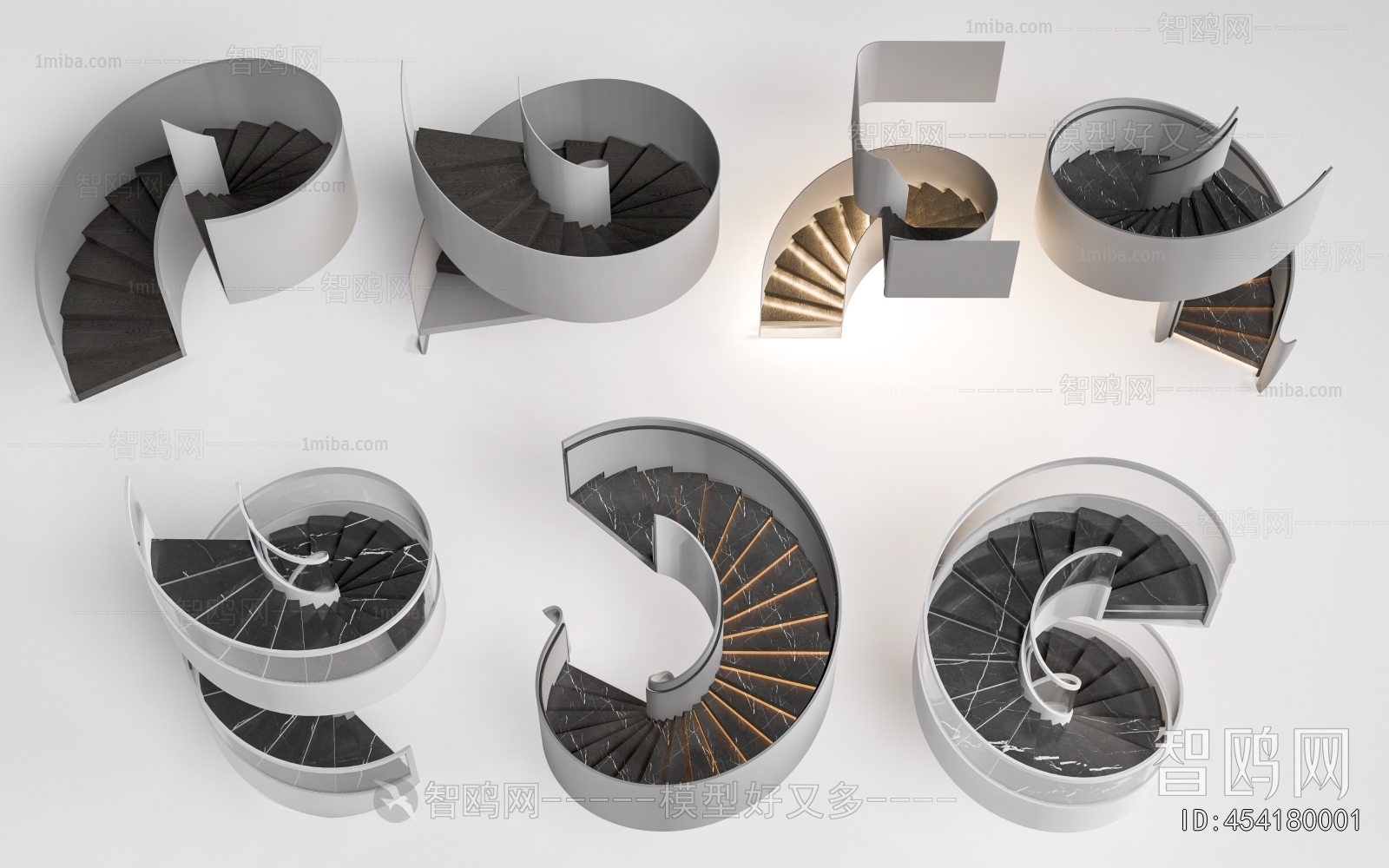 Modern Rotating Staircase