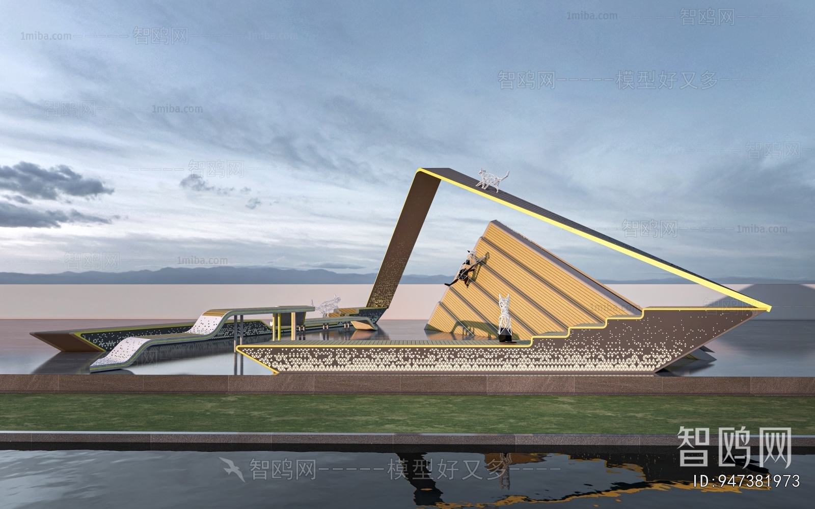 Modern Sculpture Sketch