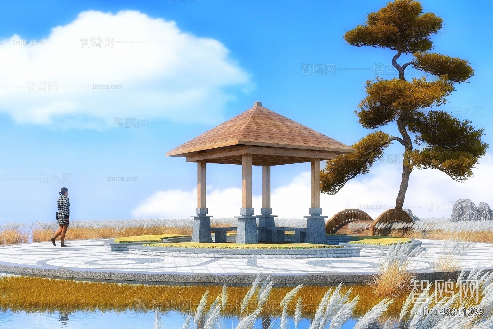 New Chinese Style Pavilion