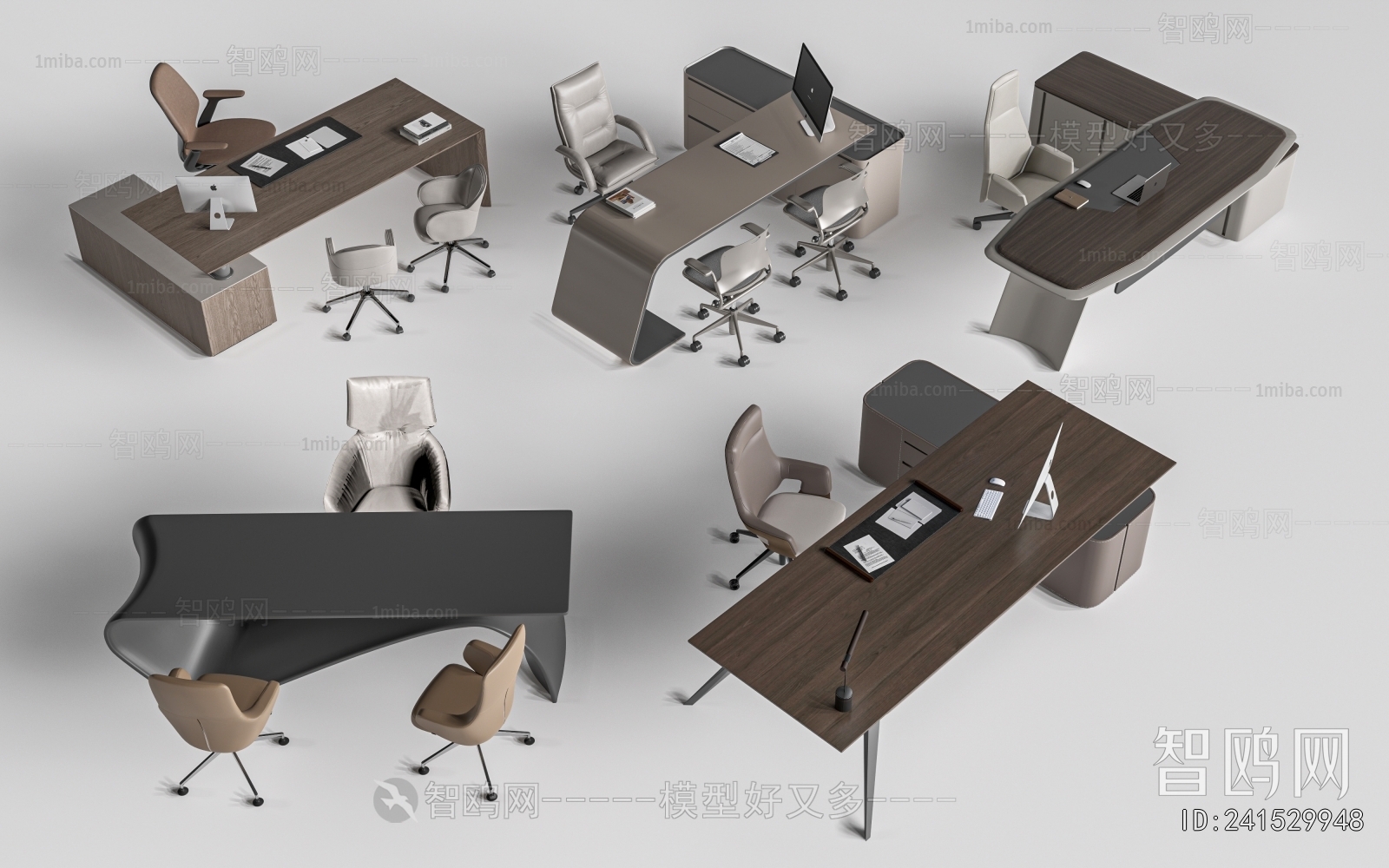 Modern Office Desk And Chair
