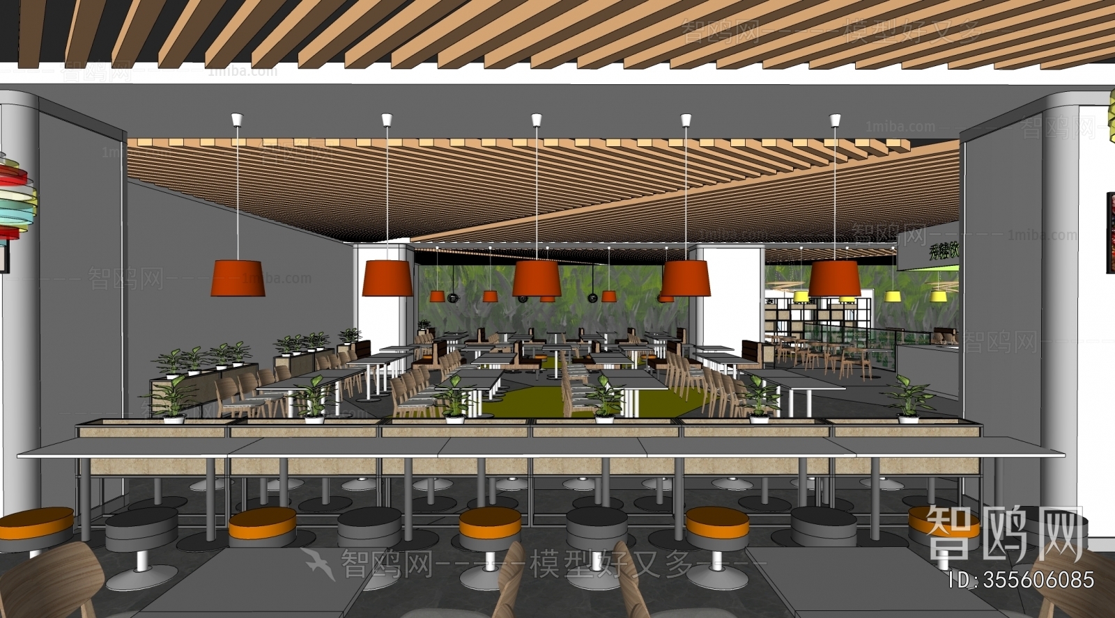 Modern Office Canteen