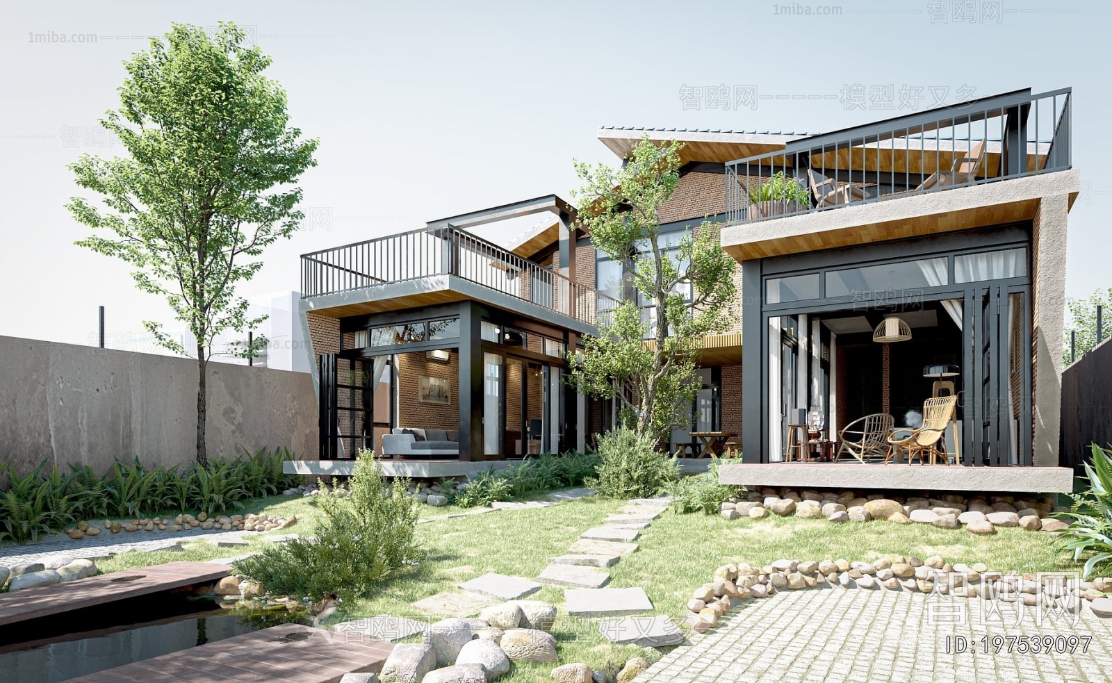 Modern Double Townhouse