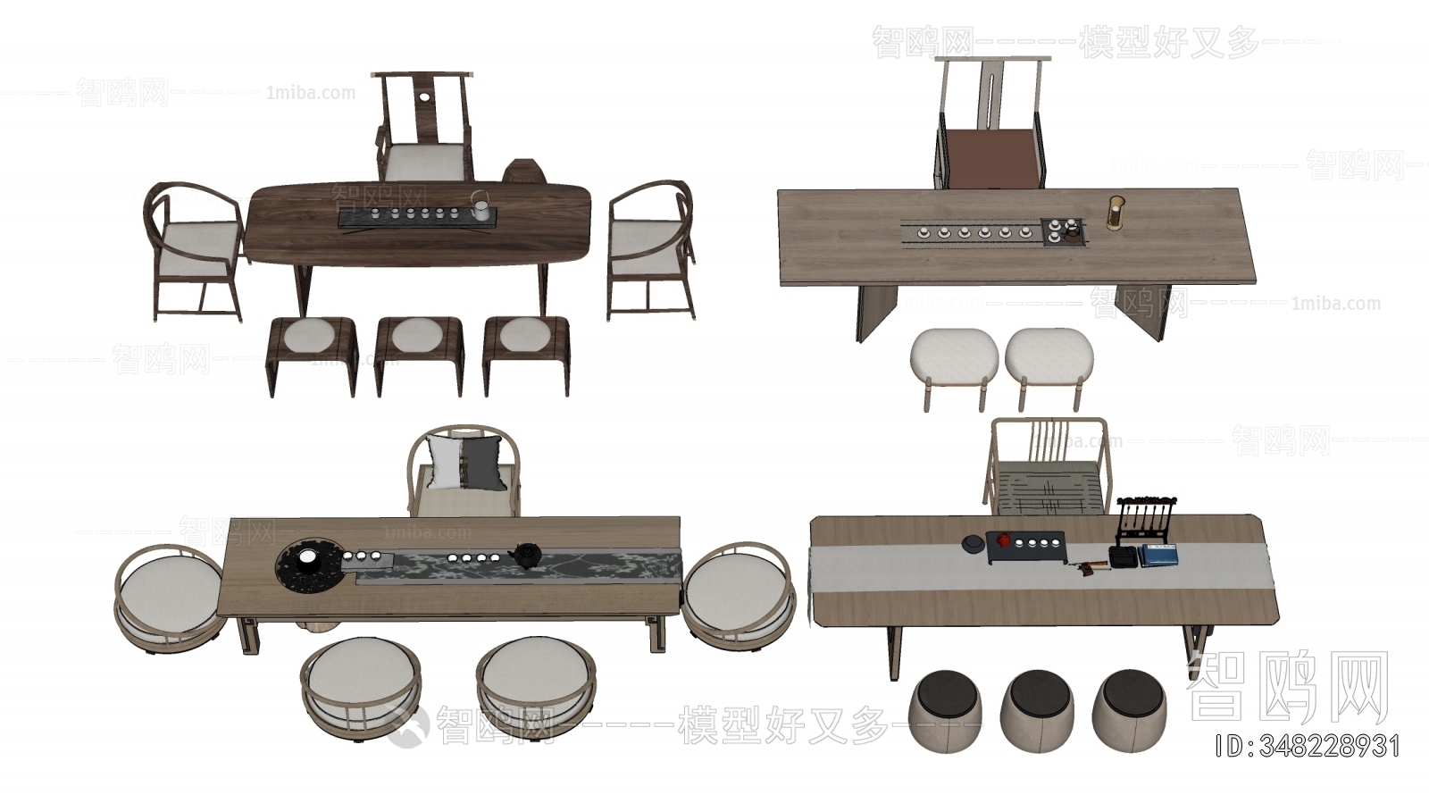 New Chinese Style Tea Tables And Chairs