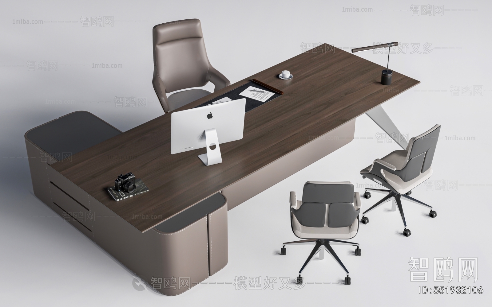 Modern Office Desk And Chair