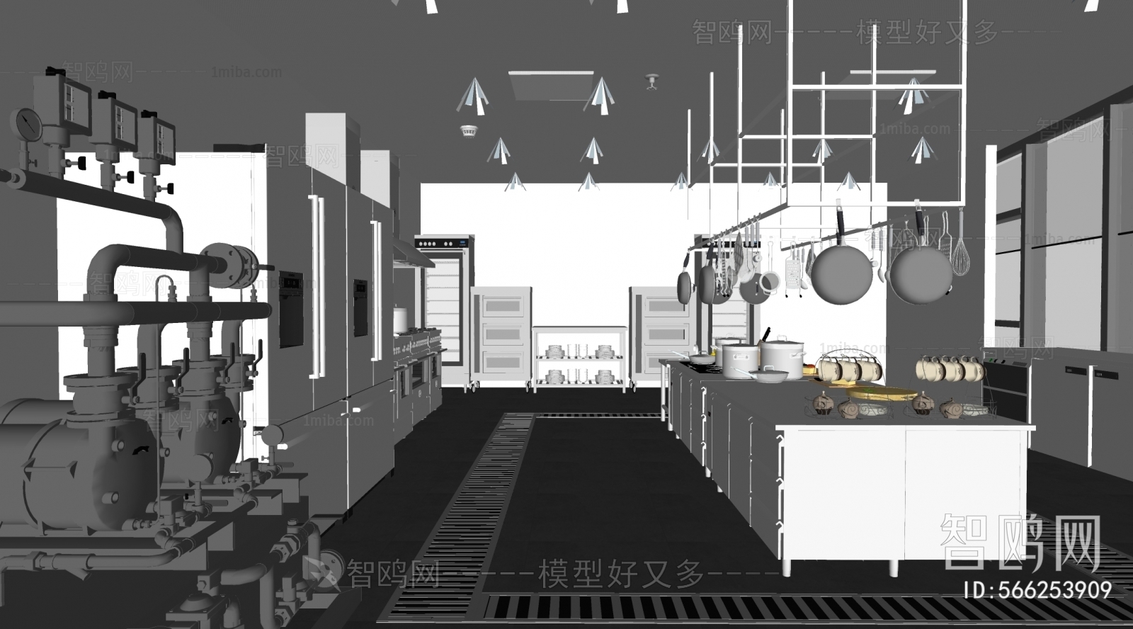 Modern Central Kitchen