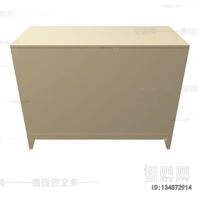 Simple European Style Side Cabinet