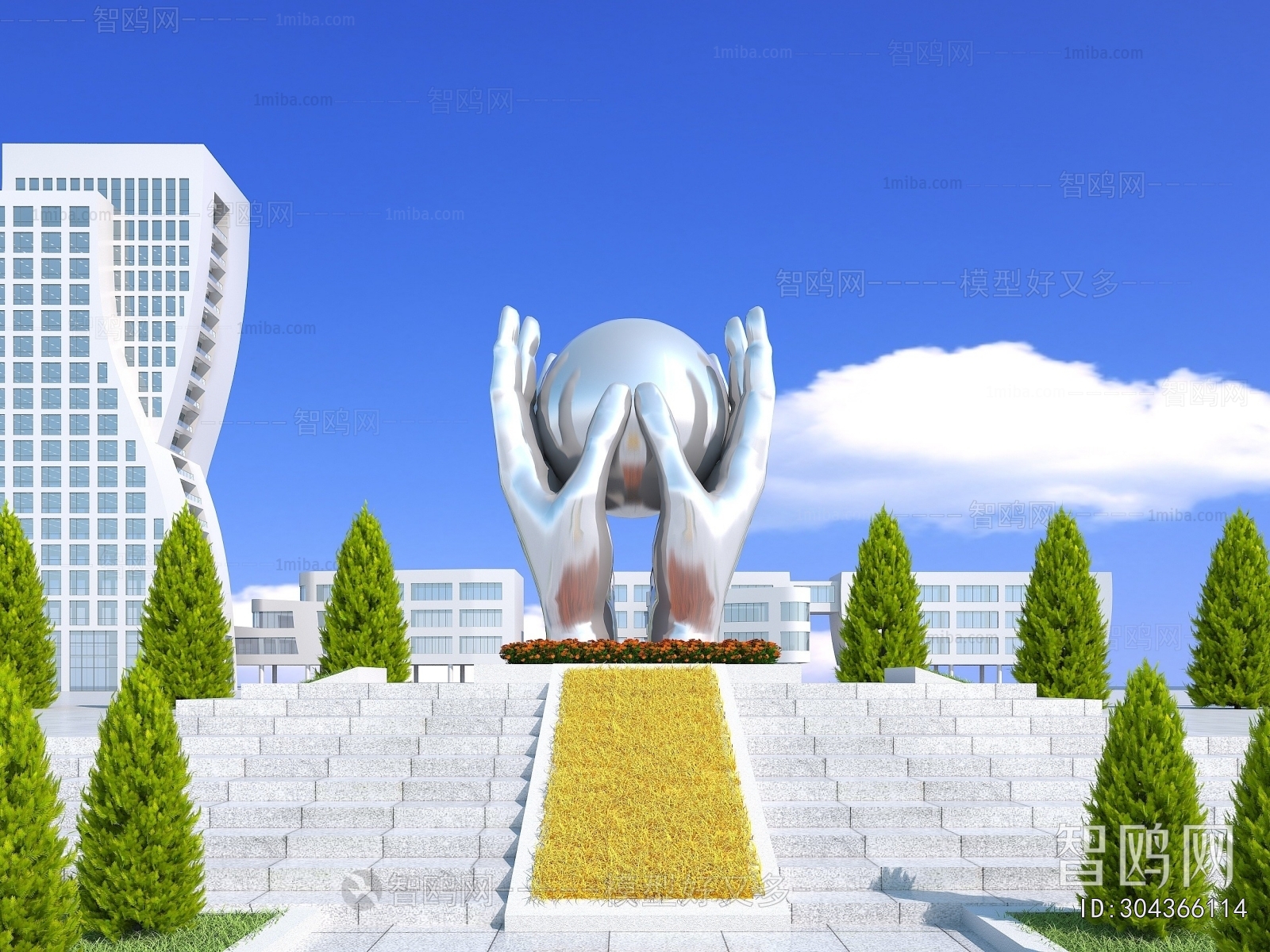 Modern Sculpture Sketch