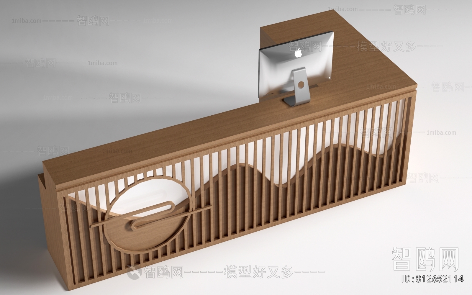 New Chinese Style Reception Desk