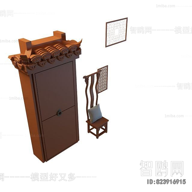 New Chinese Style The Wardrobe