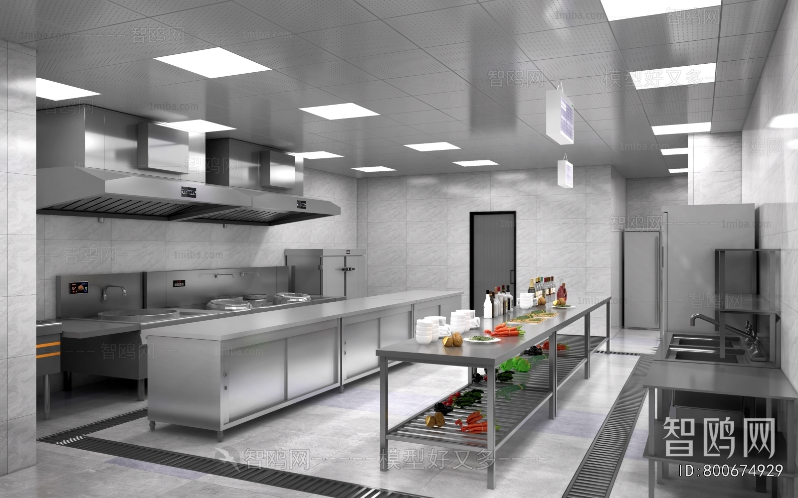 Modern Central Kitchen