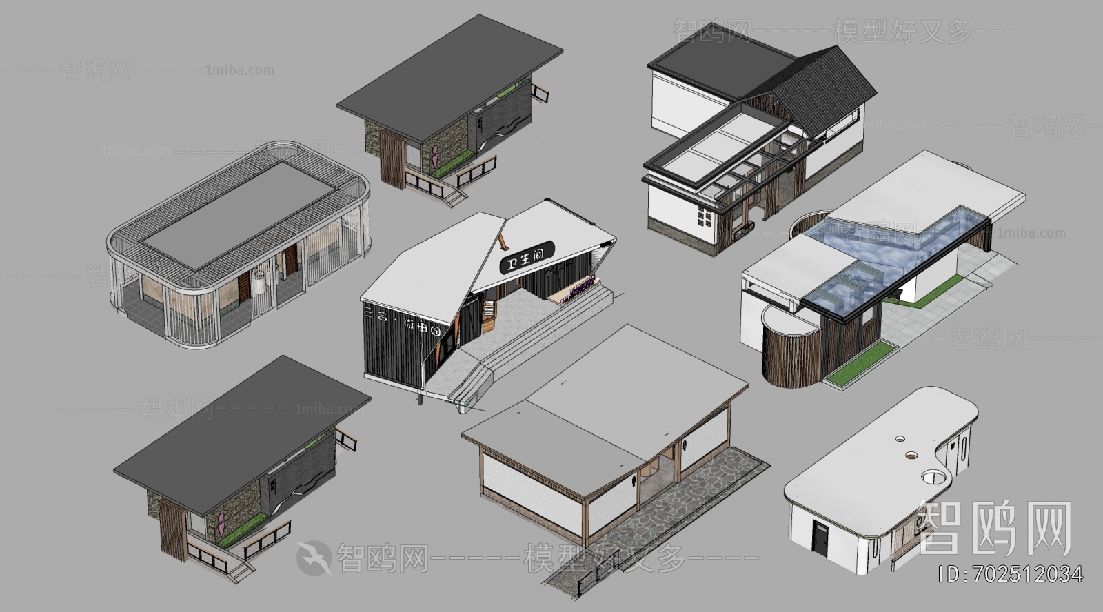 New Chinese Style Public Building