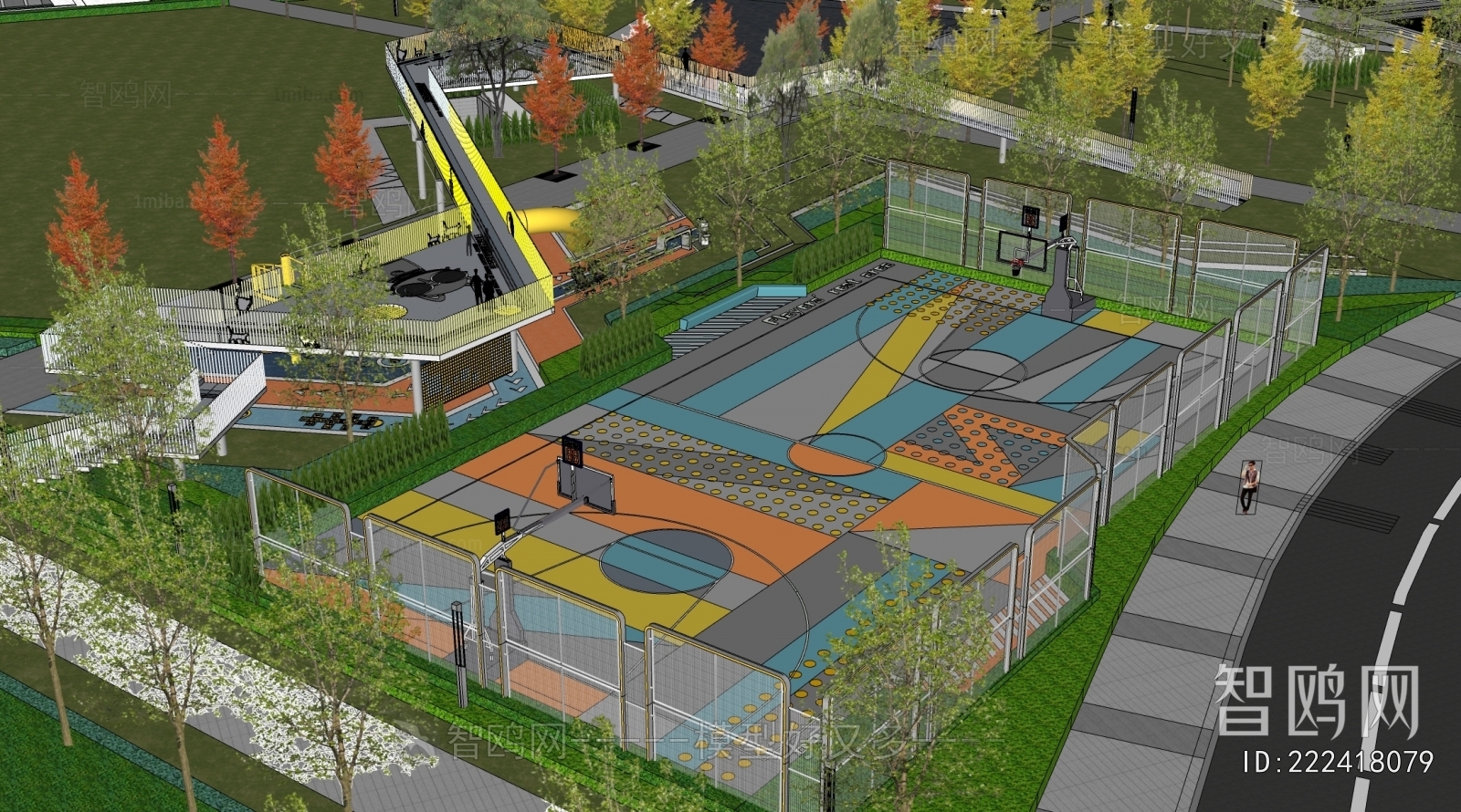 Modern Outdoor Sports Stadium