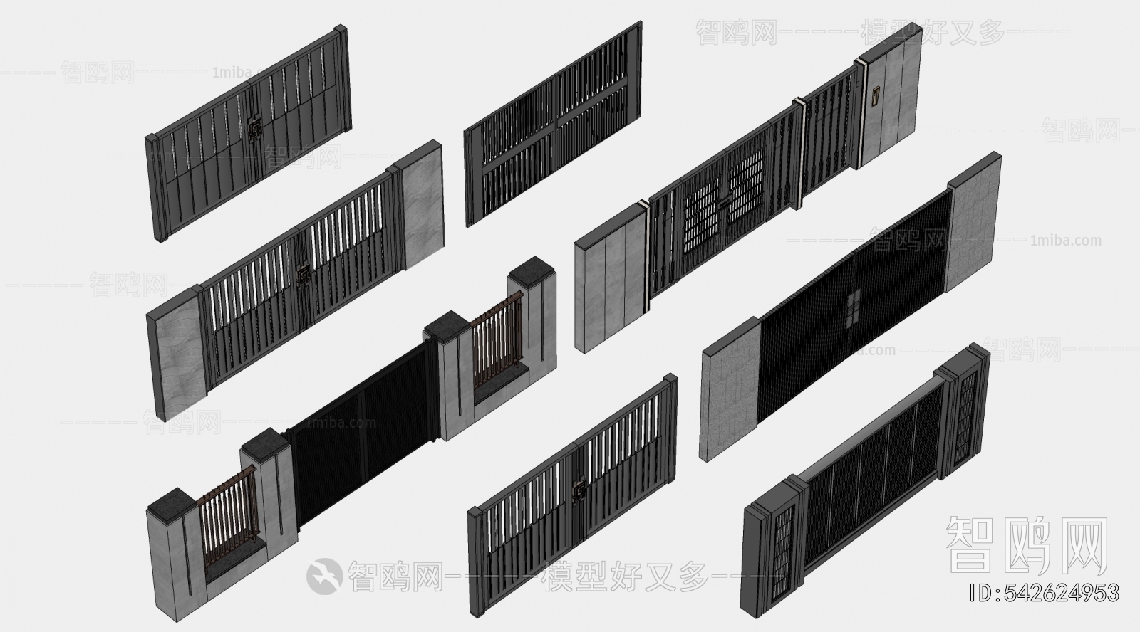 New Chinese Style Gate