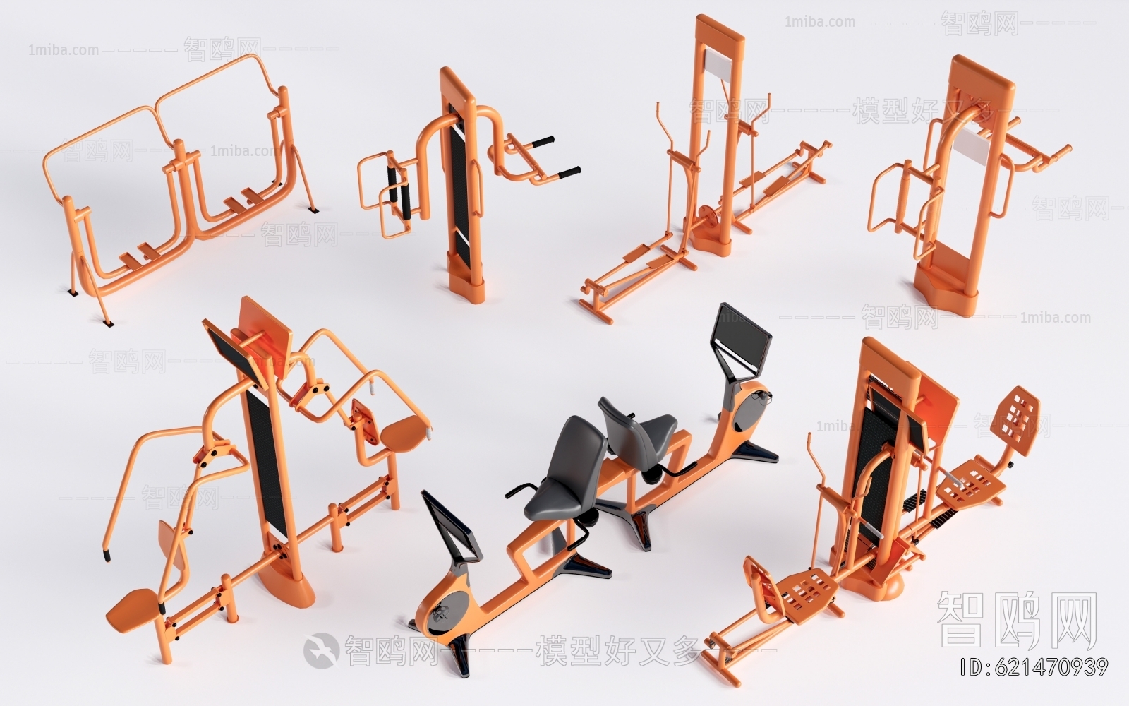 Modern Fitness Equipment