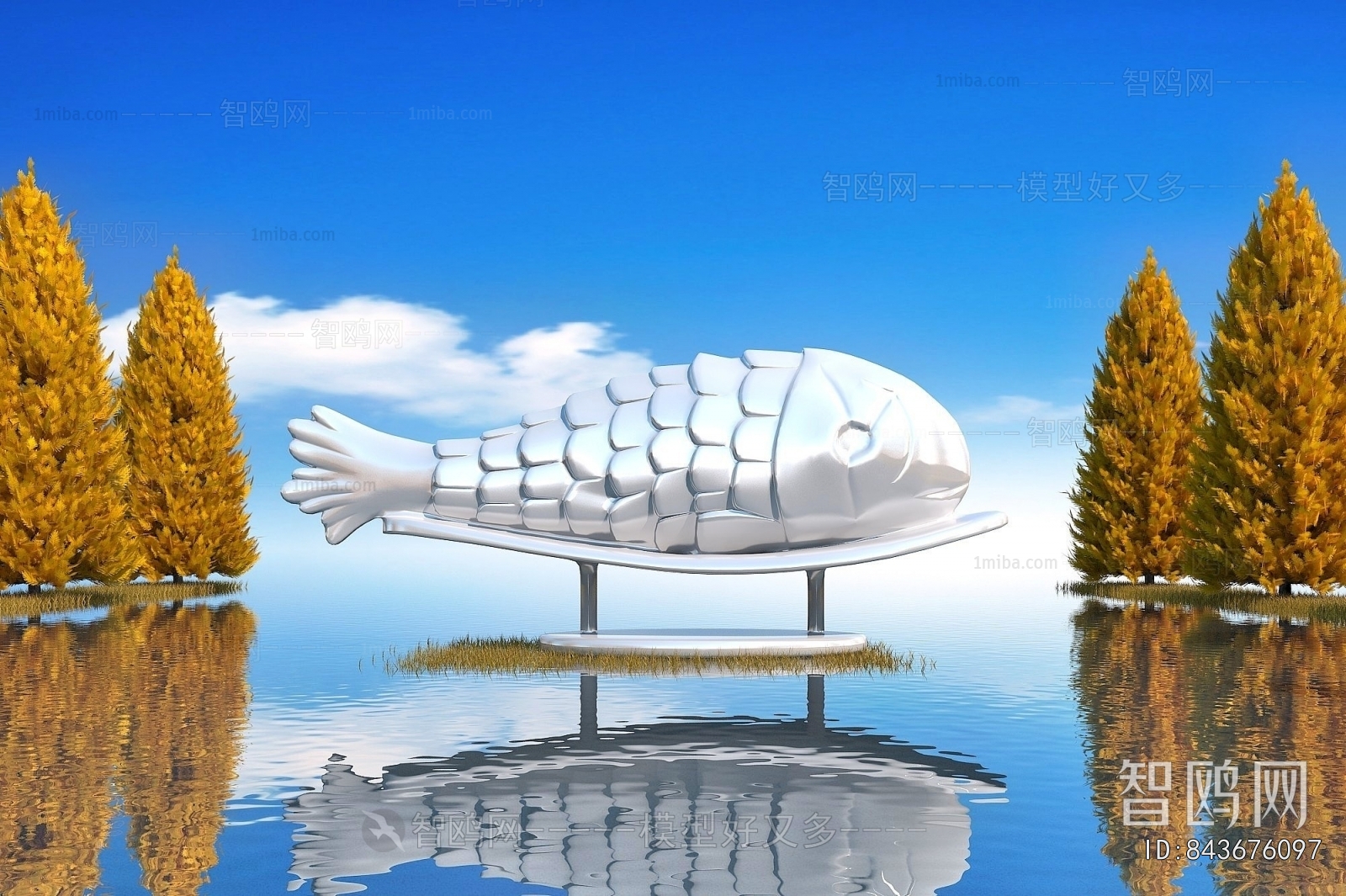 Modern Sculpture Sketch