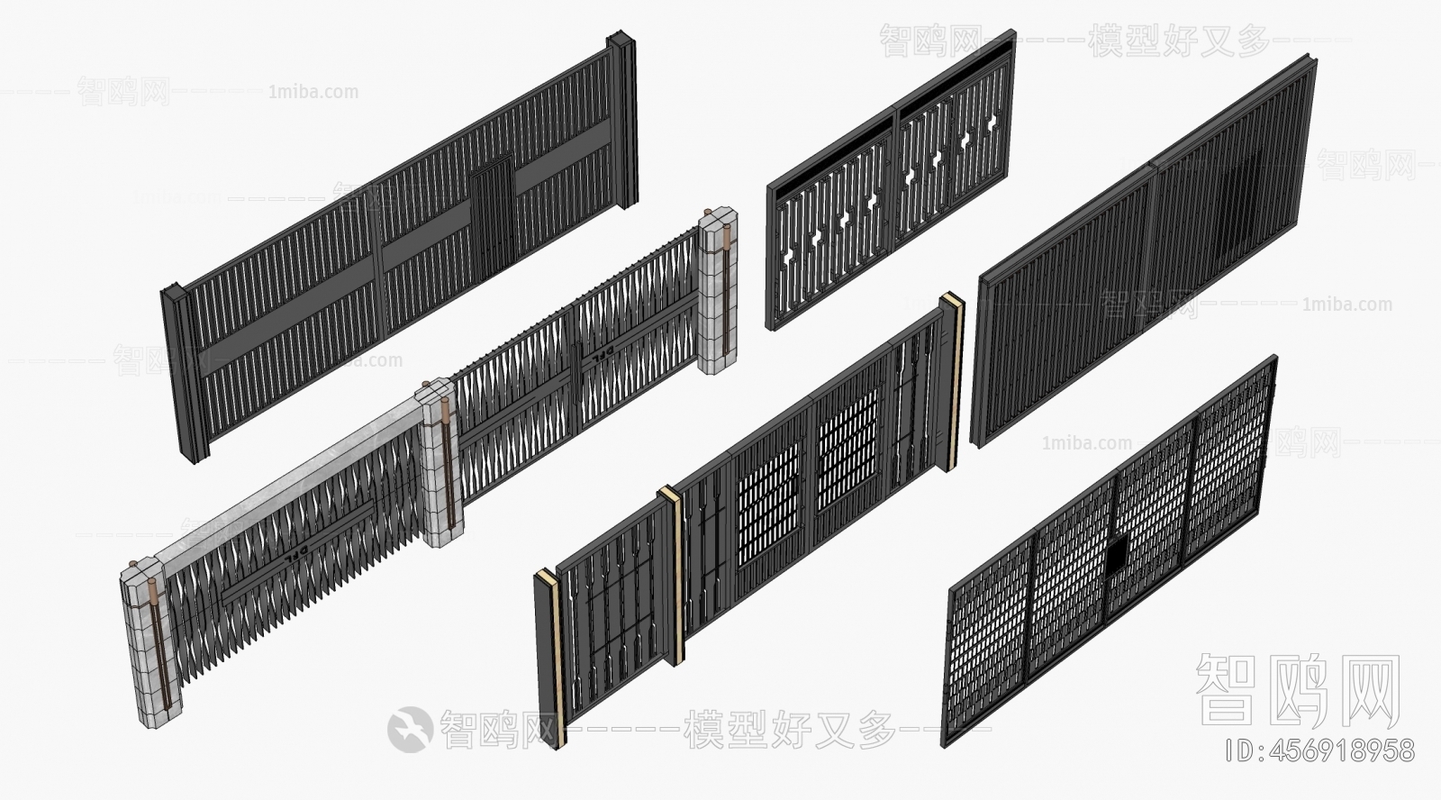 New Chinese Style Gate
