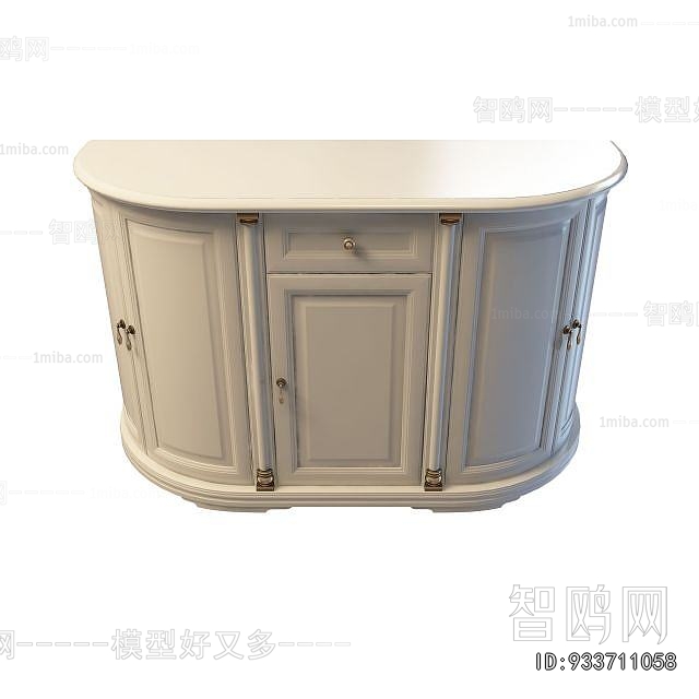 European Style Side Cabinet