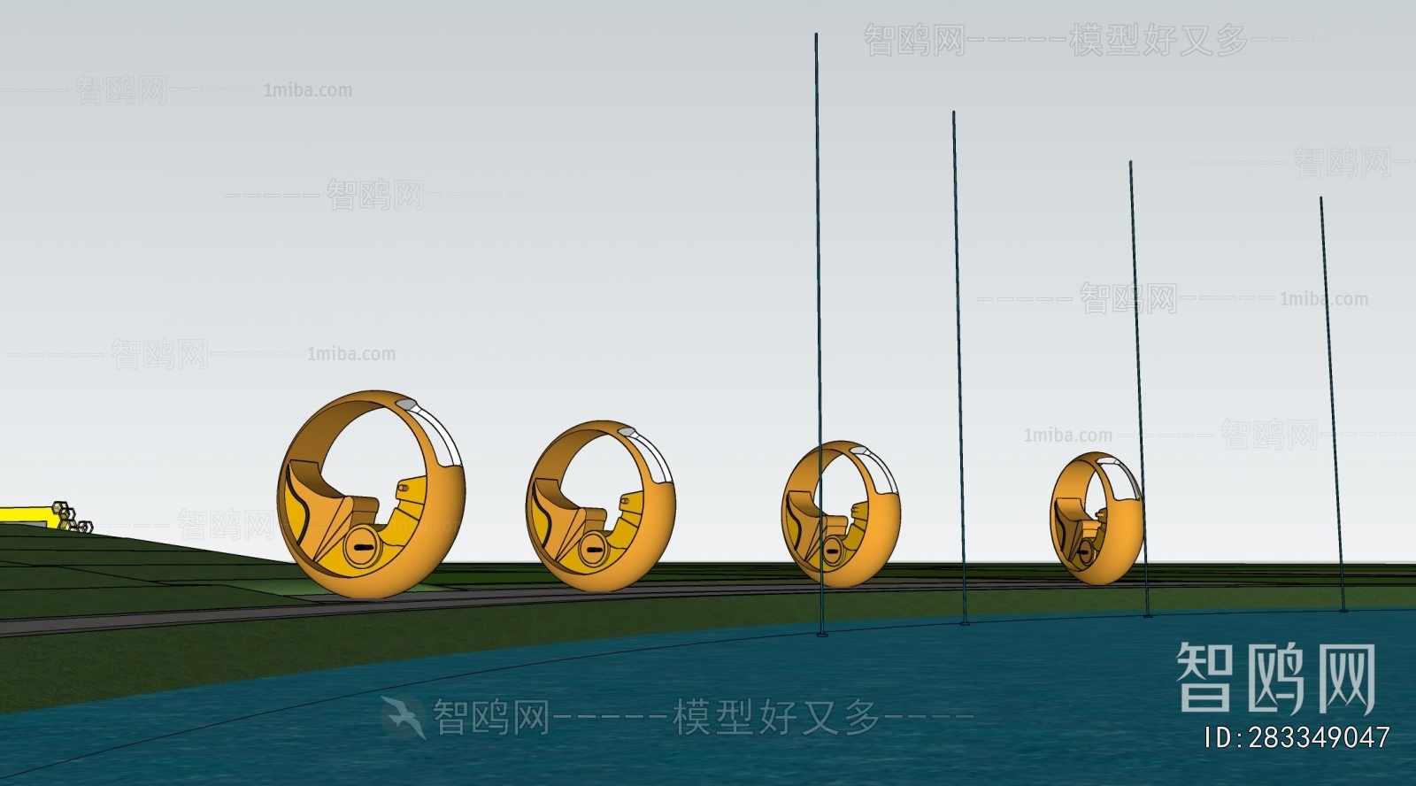 Modern Fitness Equipment