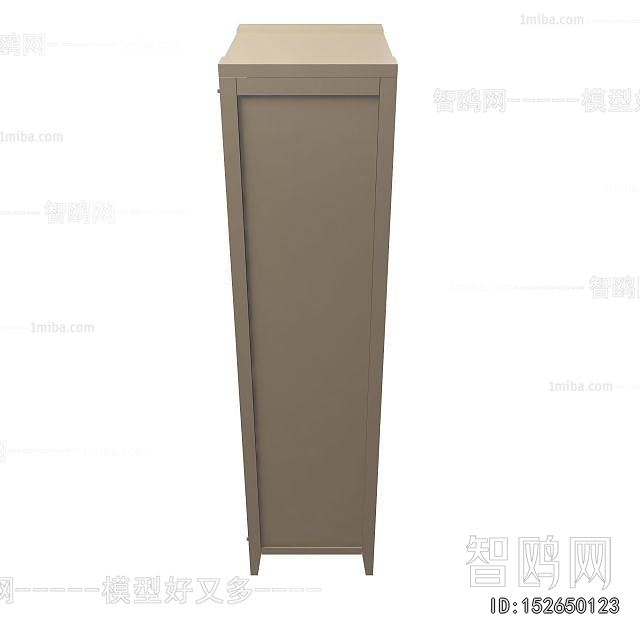 Simple European Style Wine Cabinet