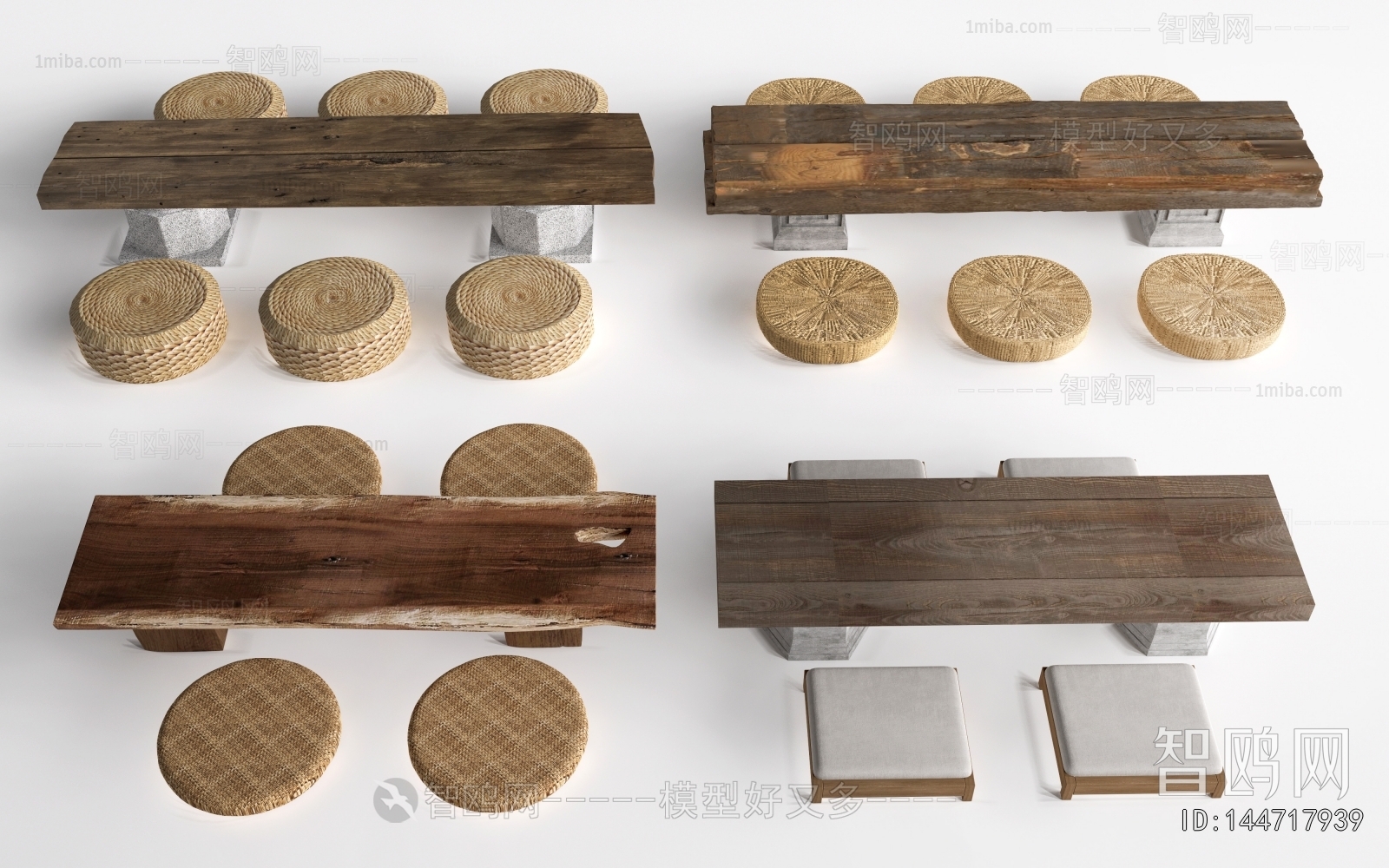 Chinese Style Tea Tables And Chairs