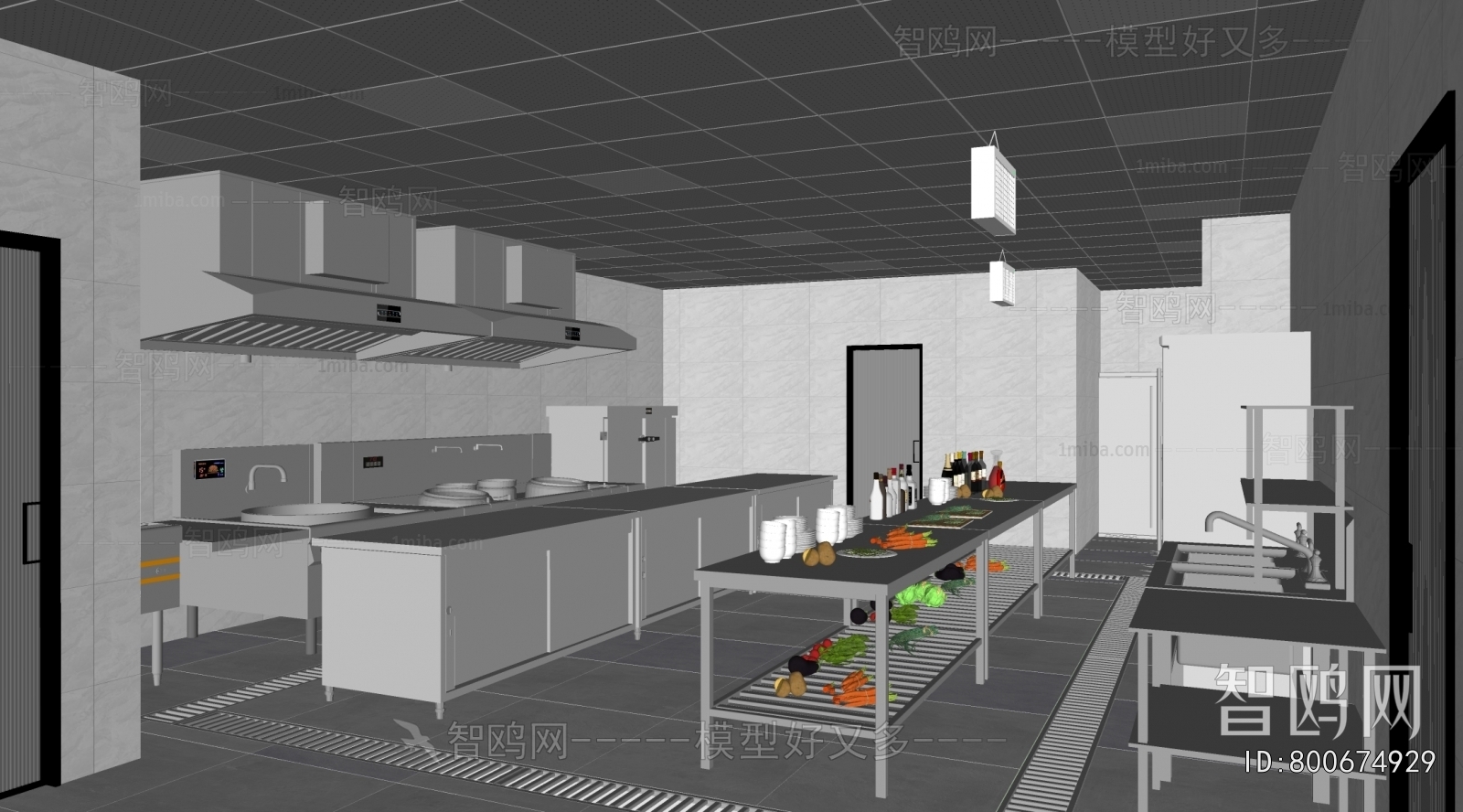 Modern Central Kitchen