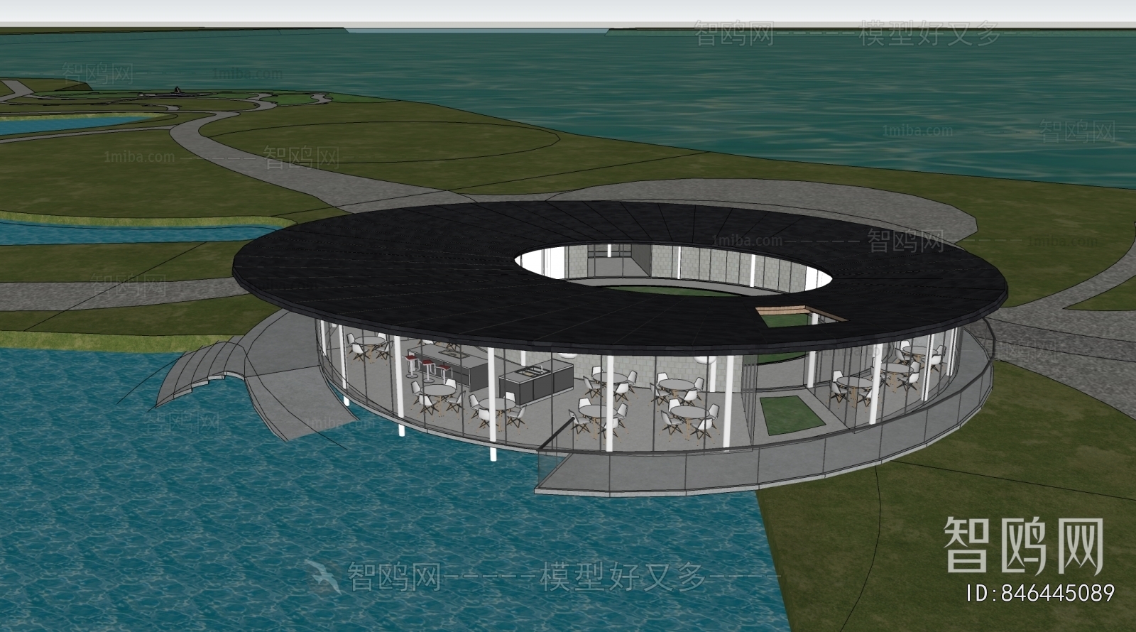 Modern Appearance Of Commercial Building