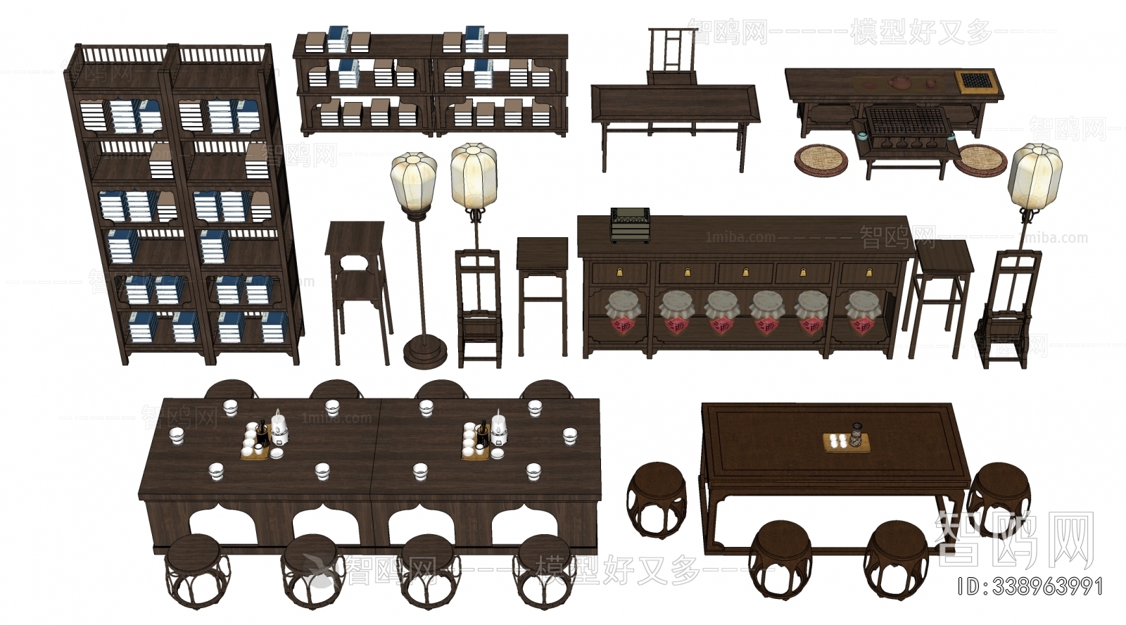 New Chinese Style Tea Tables And Chairs