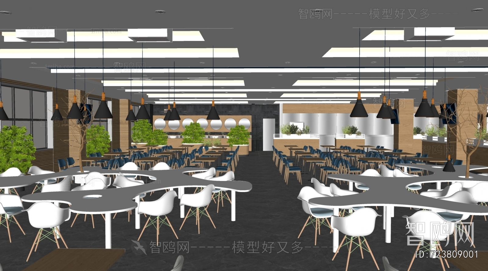 Modern Office Canteen