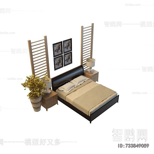 Modern Double Bed