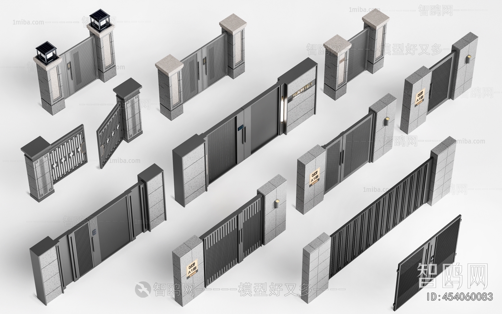 New Chinese Style Gate