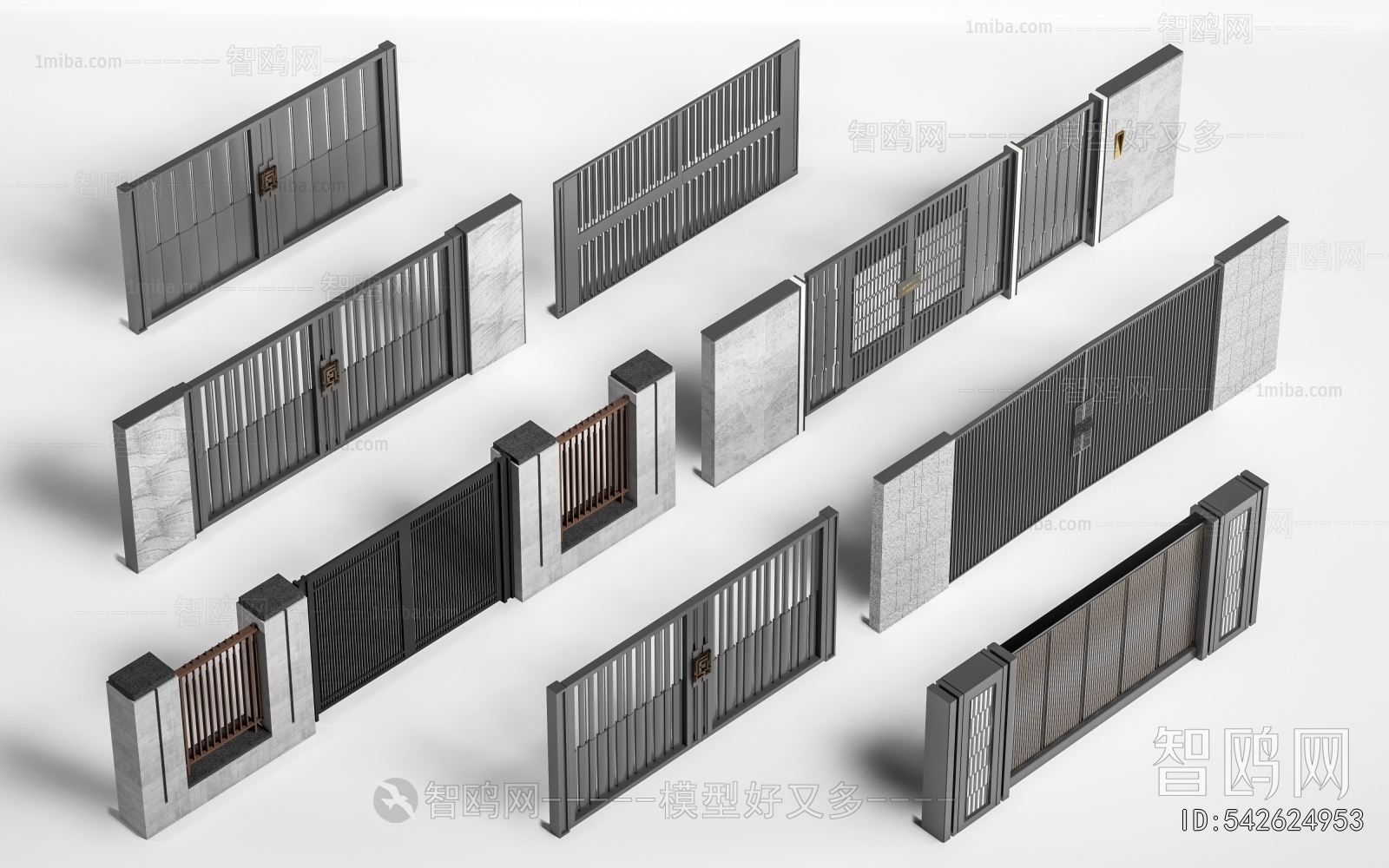 New Chinese Style Gate