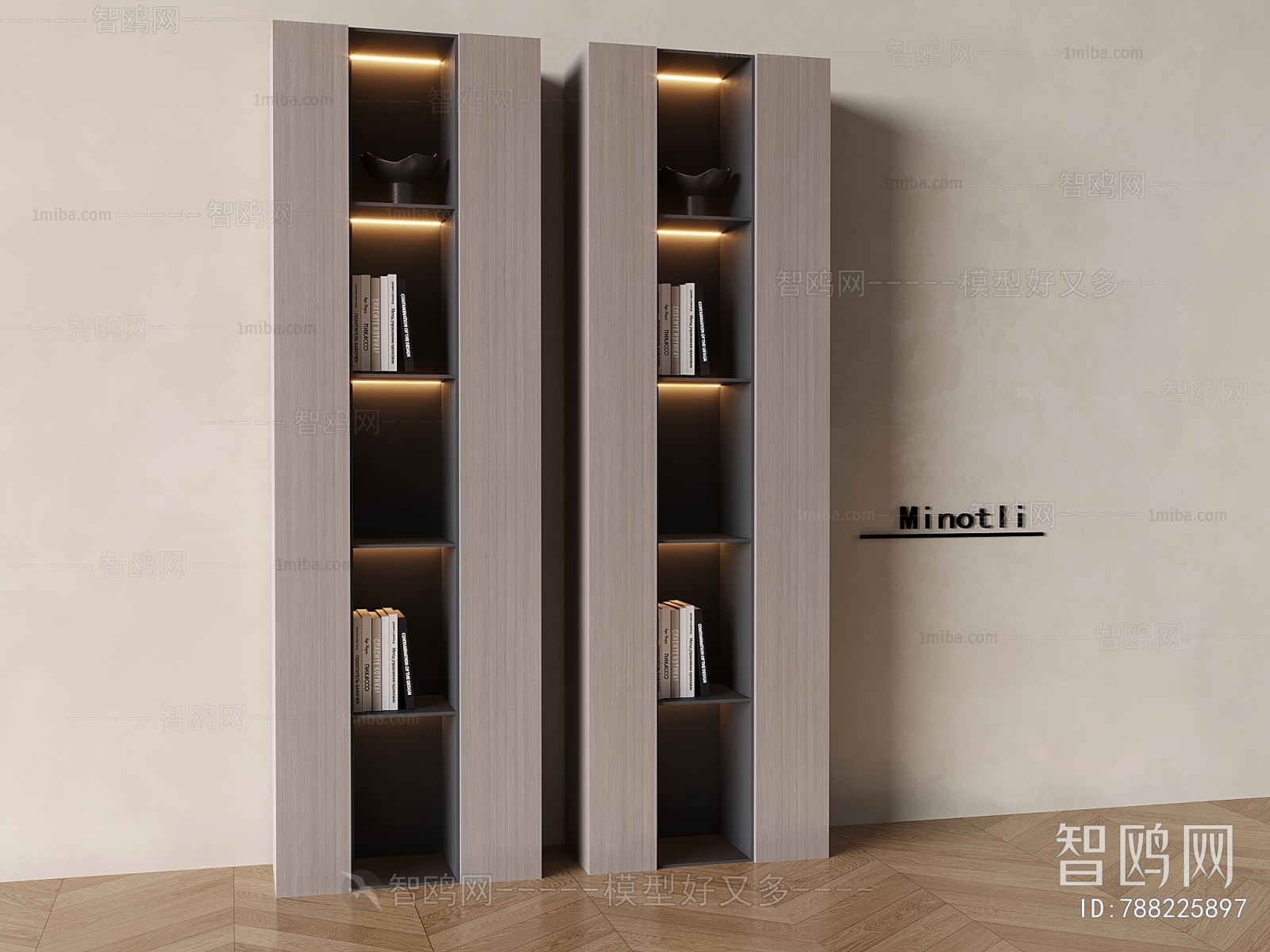 Modern Bookshelf