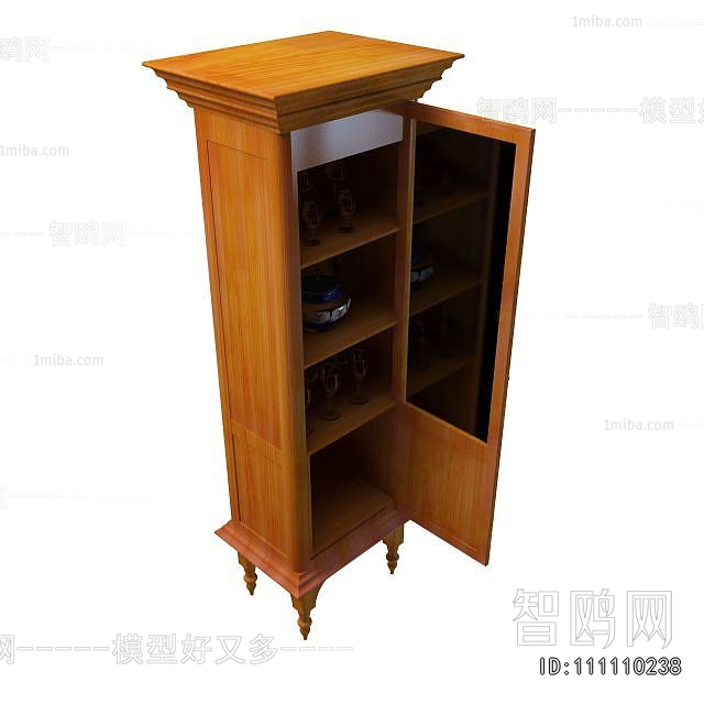 European Style Wine Cabinet