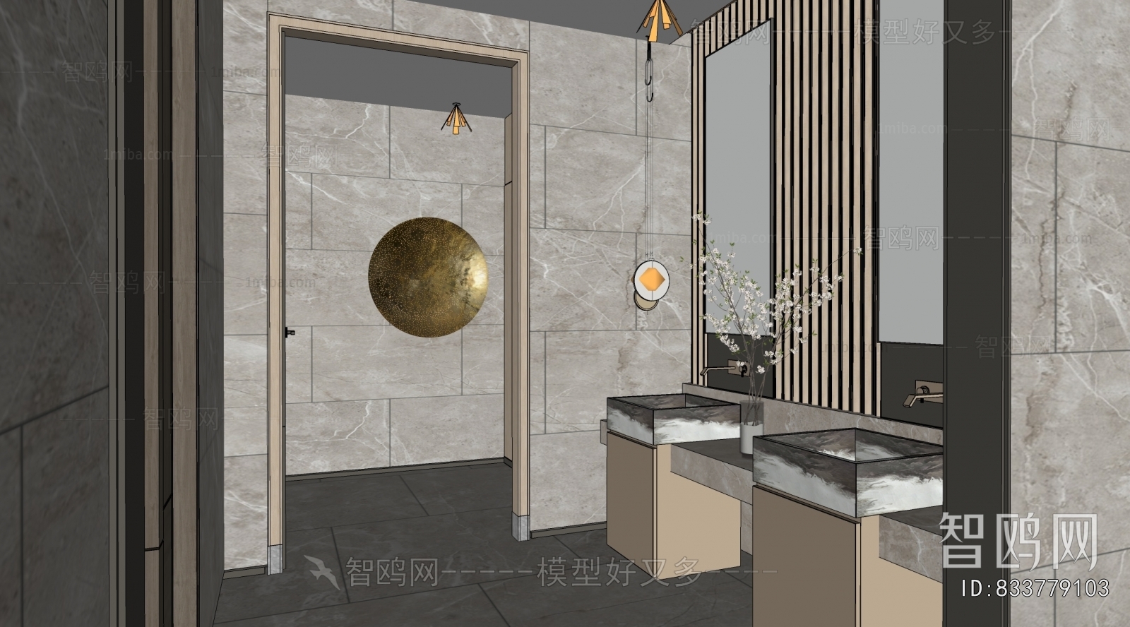 Modern Public Toilet