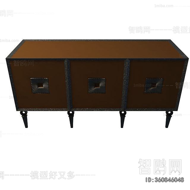 Simple European Style Side Cabinet