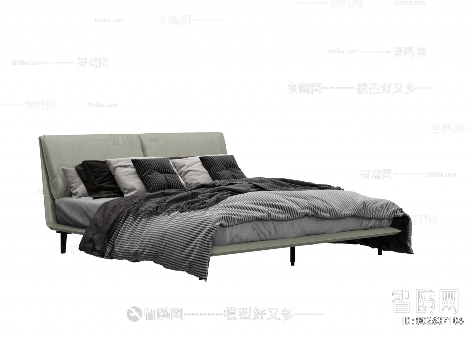 Modern Double Bed